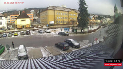 Střed obce Rokytnice nad Jizerou