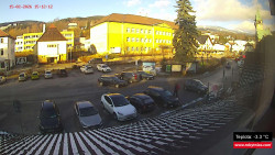 Střed obce Rokytnice nad Jizerou