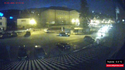 Střed obce Rokytnice nad Jizerou