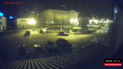 Střed obce Rokytnice nad Jizerou