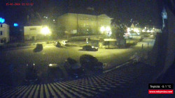 Střed obce Rokytnice nad Jizerou