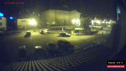 Střed obce Rokytnice nad Jizerou