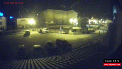 Střed obce Rokytnice nad Jizerou