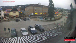 Střed obce Rokytnice nad Jizerou