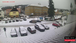 Střed obce Rokytnice nad Jizerou