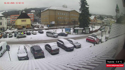 Střed obce Rokytnice nad Jizerou