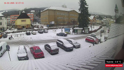 Střed obce Rokytnice nad Jizerou