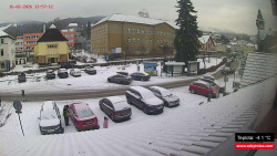 Střed obce Rokytnice nad Jizerou