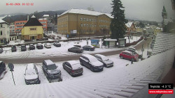 Střed obce Rokytnice nad Jizerou