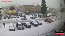 Střed obce Rokytnice nad Jizerou