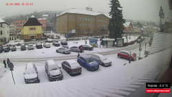 Střed obce Rokytnice nad Jizerou