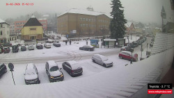 Střed obce Rokytnice nad Jizerou