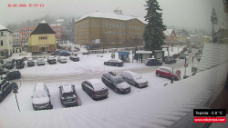 Střed obce Rokytnice nad Jizerou