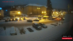 Střed obce Rokytnice nad Jizerou