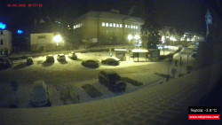 Střed obce Rokytnice nad Jizerou