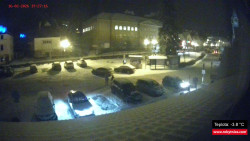 Střed obce Rokytnice nad Jizerou