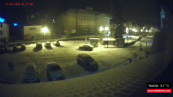 Střed obce Rokytnice nad Jizerou