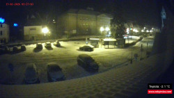 Střed obce Rokytnice nad Jizerou