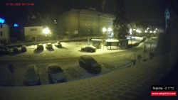 Střed obce Rokytnice nad Jizerou