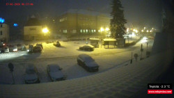 Střed obce Rokytnice nad Jizerou