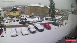 Střed obce Rokytnice nad Jizerou