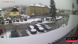 Střed obce Rokytnice nad Jizerou