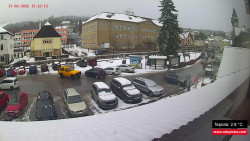 Střed obce Rokytnice nad Jizerou