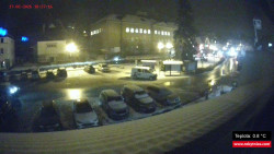 Střed obce Rokytnice nad Jizerou