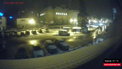 Střed obce Rokytnice nad Jizerou