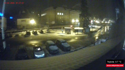 Střed obce Rokytnice nad Jizerou