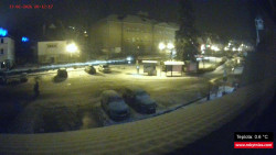 Střed obce Rokytnice nad Jizerou