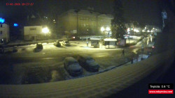 Střed obce Rokytnice nad Jizerou