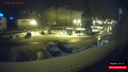 Střed obce Rokytnice nad Jizerou