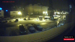 Střed obce Rokytnice nad Jizerou