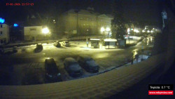 Střed obce Rokytnice nad Jizerou