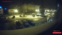 Střed obce Rokytnice nad Jizerou