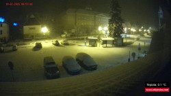 Střed obce Rokytnice nad Jizerou