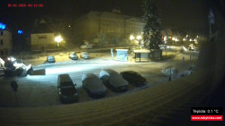 Střed obce Rokytnice nad Jizerou