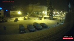 Střed obce Rokytnice nad Jizerou