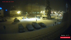 Střed obce Rokytnice nad Jizerou