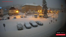 Střed obce Rokytnice nad Jizerou