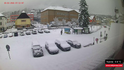 Střed obce Rokytnice nad Jizerou