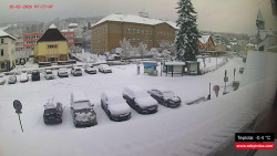 Střed obce Rokytnice nad Jizerou