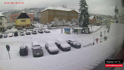 Střed obce Rokytnice nad Jizerou