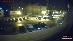 Střed obce Rokytnice nad Jizerou