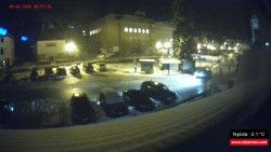 Střed obce Rokytnice nad Jizerou