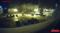 Střed obce Rokytnice nad Jizerou