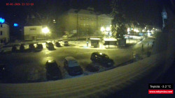 Střed obce Rokytnice nad Jizerou