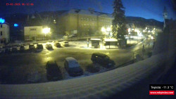 Střed obce Rokytnice nad Jizerou