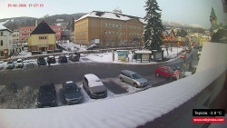 Střed obce Rokytnice nad Jizerou